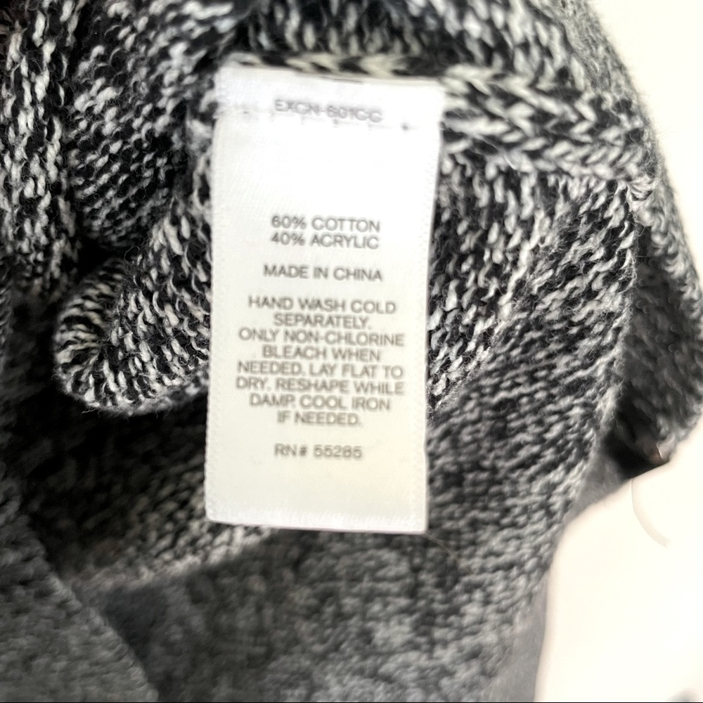 Express Distressed Zipper Sweater - Picture 6 of 6